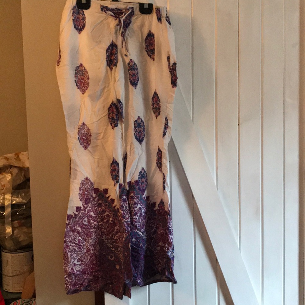 Billabong designers closet paisley pants med